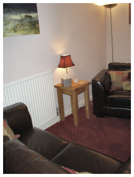 Picture of the interior of a consulting room