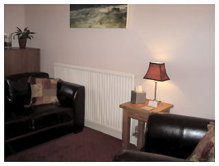 Picture of the interior of a consulting room